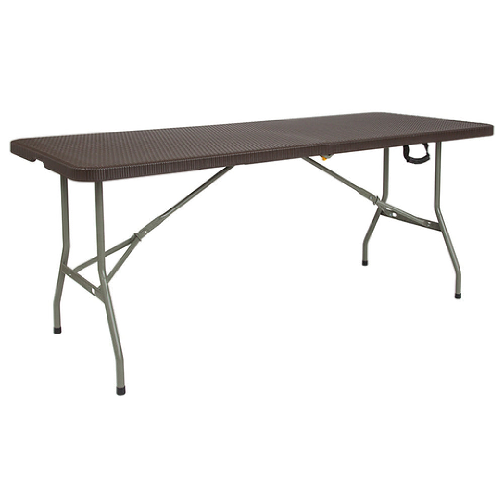 Flash Furniture DAD-FT-180Z-GG Folding Table 71"W X 29"D X 29"H Rectangular