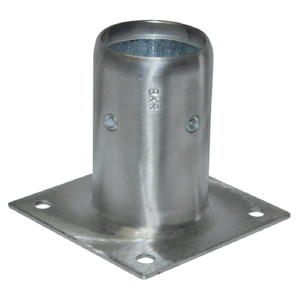 Stainless Steel Leg Socket with Plate for 1-5/8