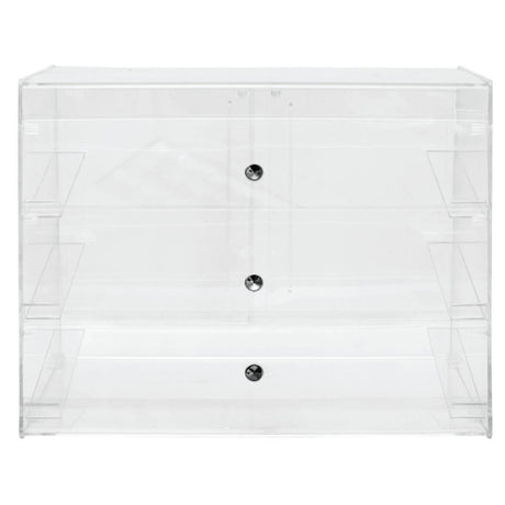 Hubert 65942 - Pastry Display Case, Full Or Self-service, 3-tier