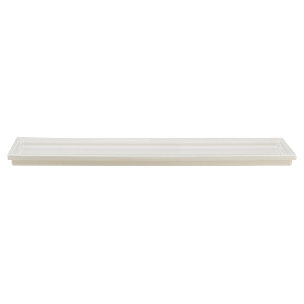 Bon Chef EZ-12L-1TAN EZ Fit Smart Bowl Tile 1/2 Long Aluminum With Ceramic-looking Coating