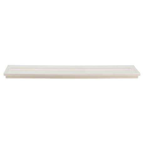 Bon Chef EZ-12L-1TAN EZ Fit Smart Bowl Tile 1/2 Long Aluminum With Ceramic-looking Coating