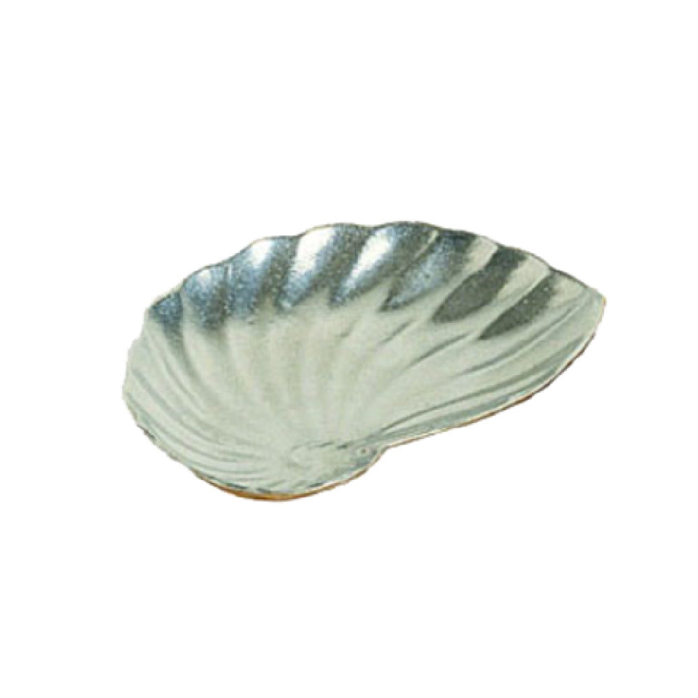 Bon Chef 5078CGRN Side Serving Shell 4-1/2" X 6-1/4" Aluminum With Ceramic-look Coating