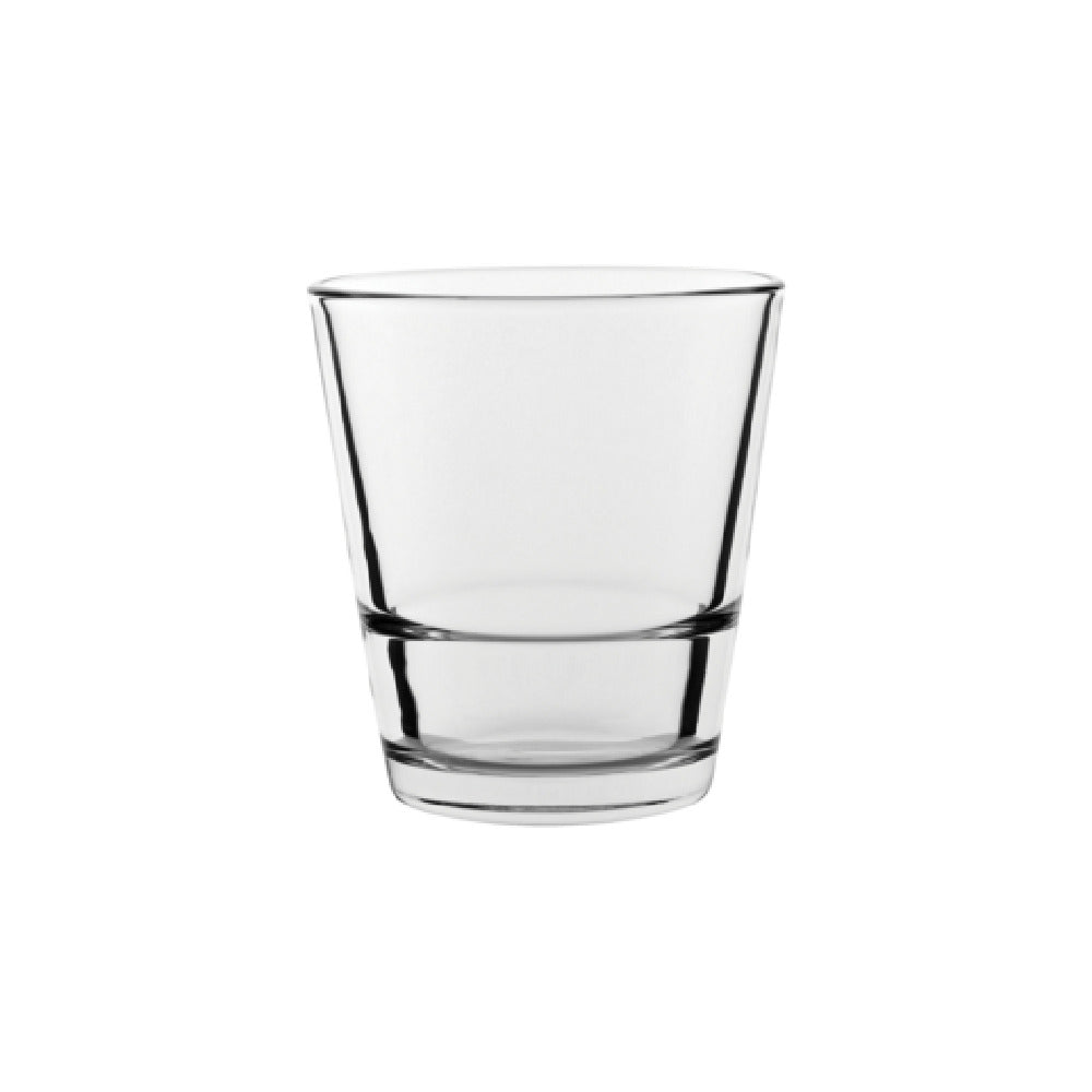 Steelite P52060 Rocks Glass 11.0 Oz. (H 3-7/8" M 3-1/2" T 3-1/2" B 2-3/8") Tempered