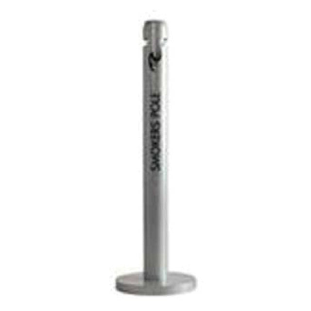 Rubbermaid FGR1BK - Smokers' Pole Outdoor Container, 4" Dia. X 41"H, Weather Resistant