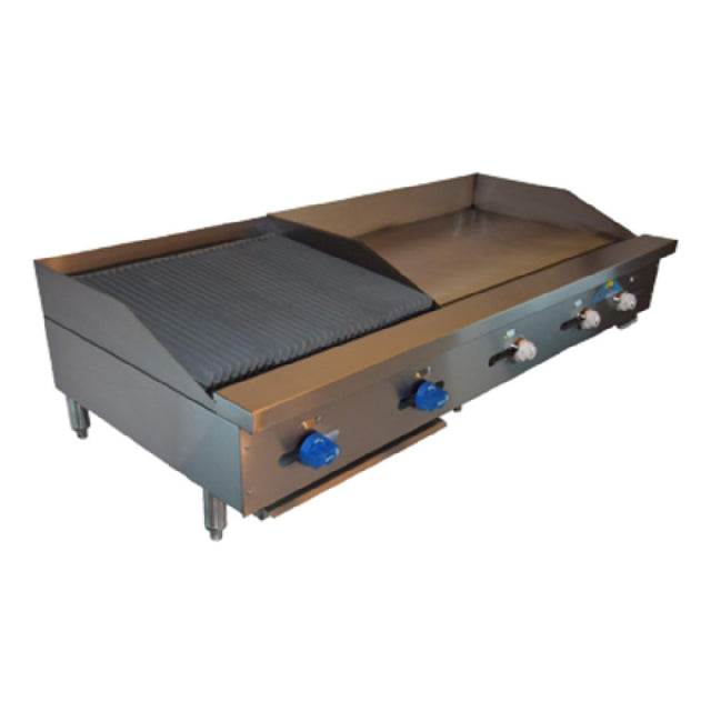 Comstock-Castle FHP60-36T-2LB Char-Broiler/Griddle Combination Countertop Gas