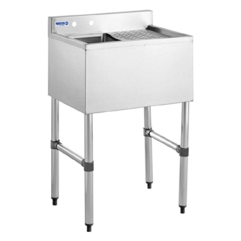 Hubert 29N-027 - Kratos® Underbar Compartment Sink, 1 Bowl, 24"W X 18.75"D X 33"H