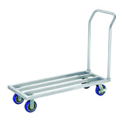 Hubert 28W-364 - CenPro Mobile Aluminum Dunnage Rack, 60"Wx20"Dx8"H, 2000 Lb. Capacity