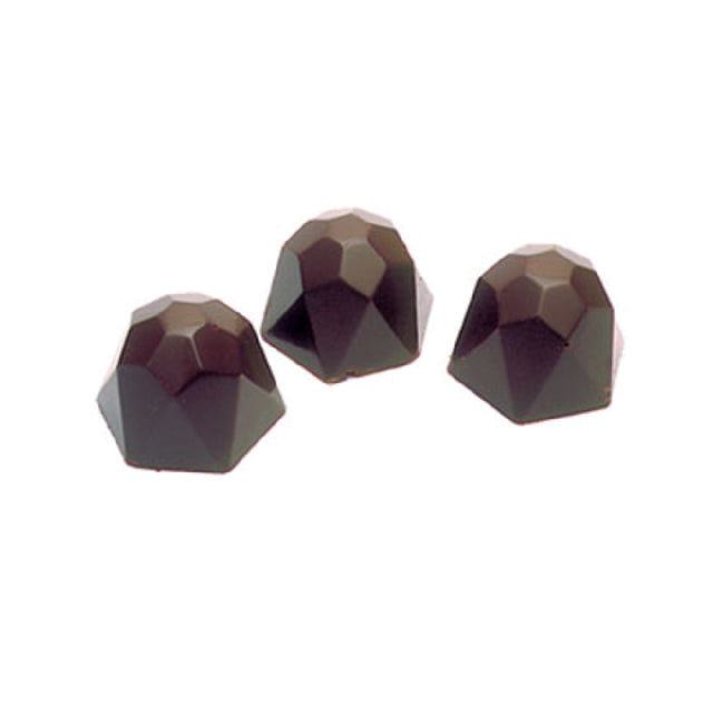 Matfer 380102 Chocolate Mold Diamond 40 Per Sheet