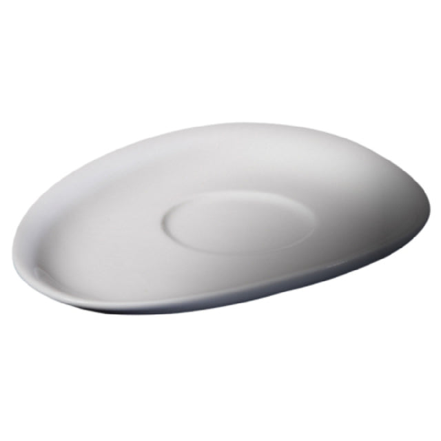 Cameo China 713-T77S Pearl Tea & Coffee Saucer 6-3/4" X 5" X 3/4"H (17 Cm X 12.7 Cm X 1.9 Cm)