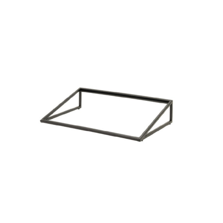 Steelite 7363MW340 Rectangle Angled Riser 13.875" X 21.875" X 4.5" Pivot