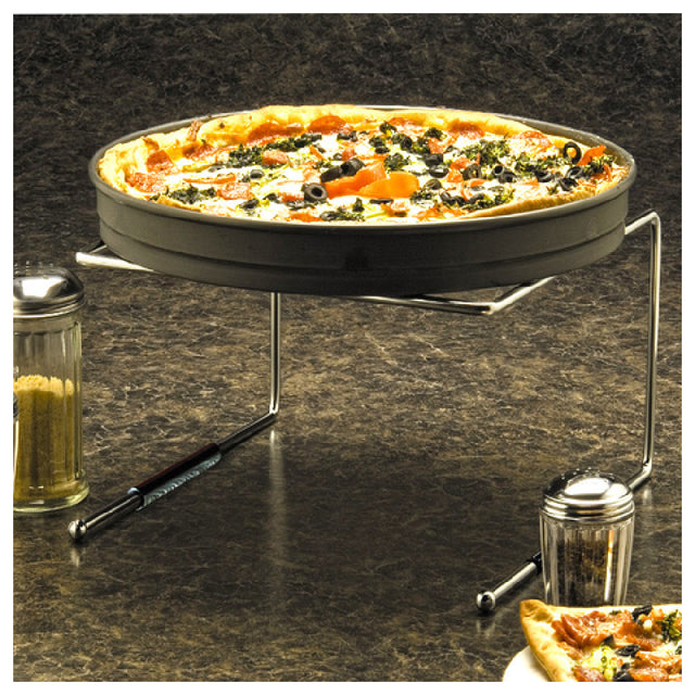 American Metalcraft 1900312 Pizza Stand 12" X 12" X 7"H Rectangular