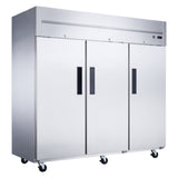 Dukers D83AF Dukers Freezer Reach-in Three-section