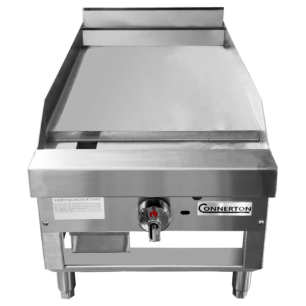 Connerton CG-12-M-S 1'' - Griddle, Countertop, Gas
