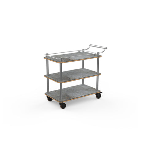 Steelite MGCRNX15GSXX Service Cart 41"L X 21"W X 36"H Mixed Materials