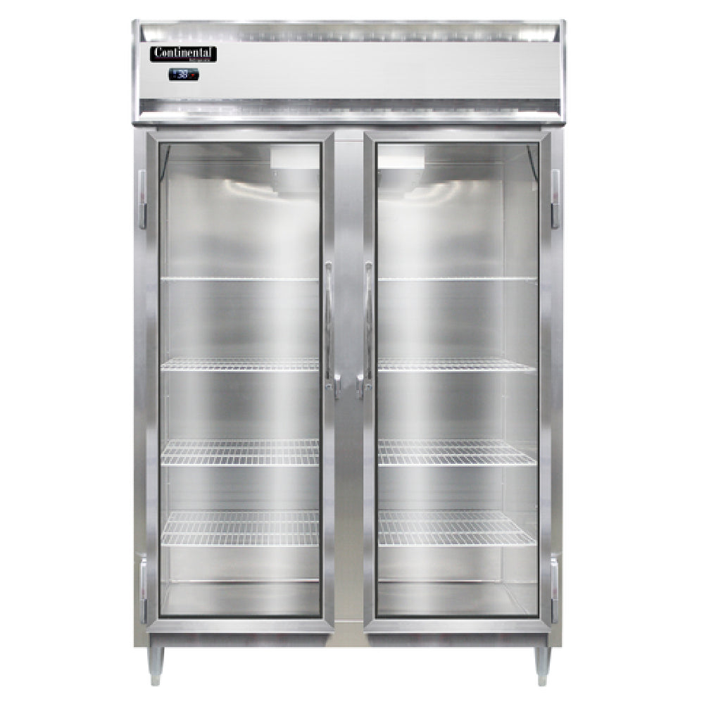 Continental Refrigerator D2RSNGD Designer Line Refrigerator Reach-in Two-section