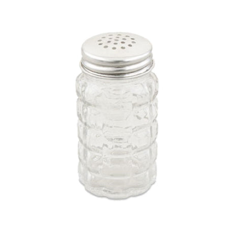Alegacy Foodservice Products 30SP Salt & Pepper Shaker 1-5/8 Oz. Paneled Glass Jar