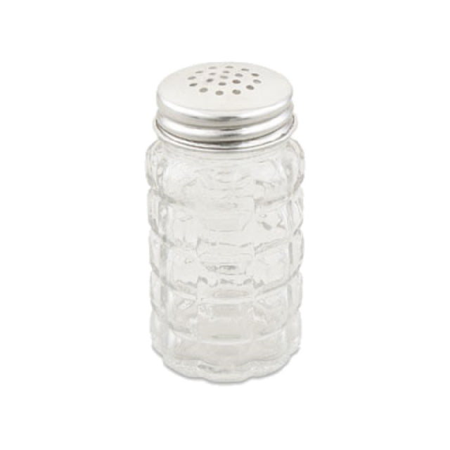 Alegacy Foodservice Products 30SP Salt & Pepper Shaker 1-5/8 Oz. Paneled Glass Jar