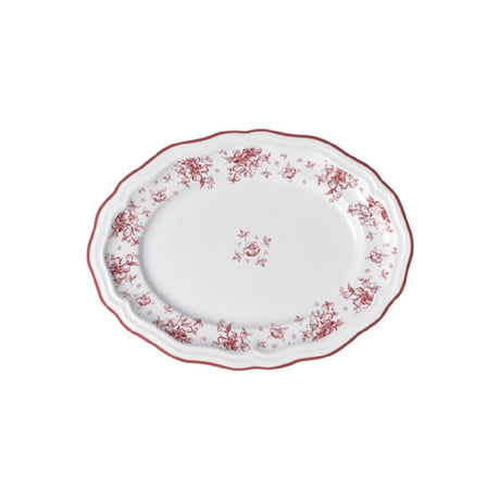 Steelite 62559FP818 Oval Platter 9.0" X 6.75" X 0.875" Adelina