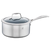 Zwilling 66735-200 Clad CFX Saucepan 3 Qt. With Tempered Glass Strainer Lid