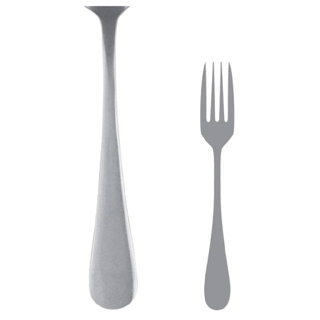 Steelite 5734SX021 Dinner Fork 8" 18/0 Stainless Steel