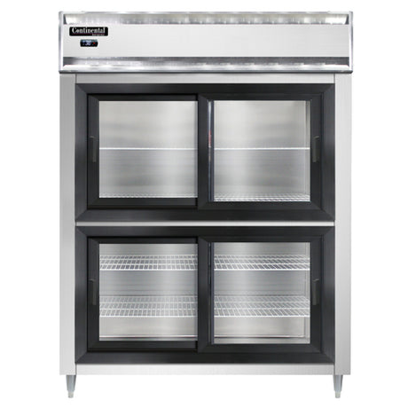 Continental Refrigerator D2RENSSSGDHD Designer Line Wide Refrigerator Reach-in