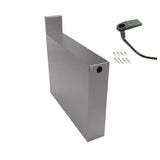 BK Resources UB4-21-SGH4 Soda Gun Holder With Drain Tube Hole 4"W X 21"D Attaches To Sides Of (2) Underbar Units