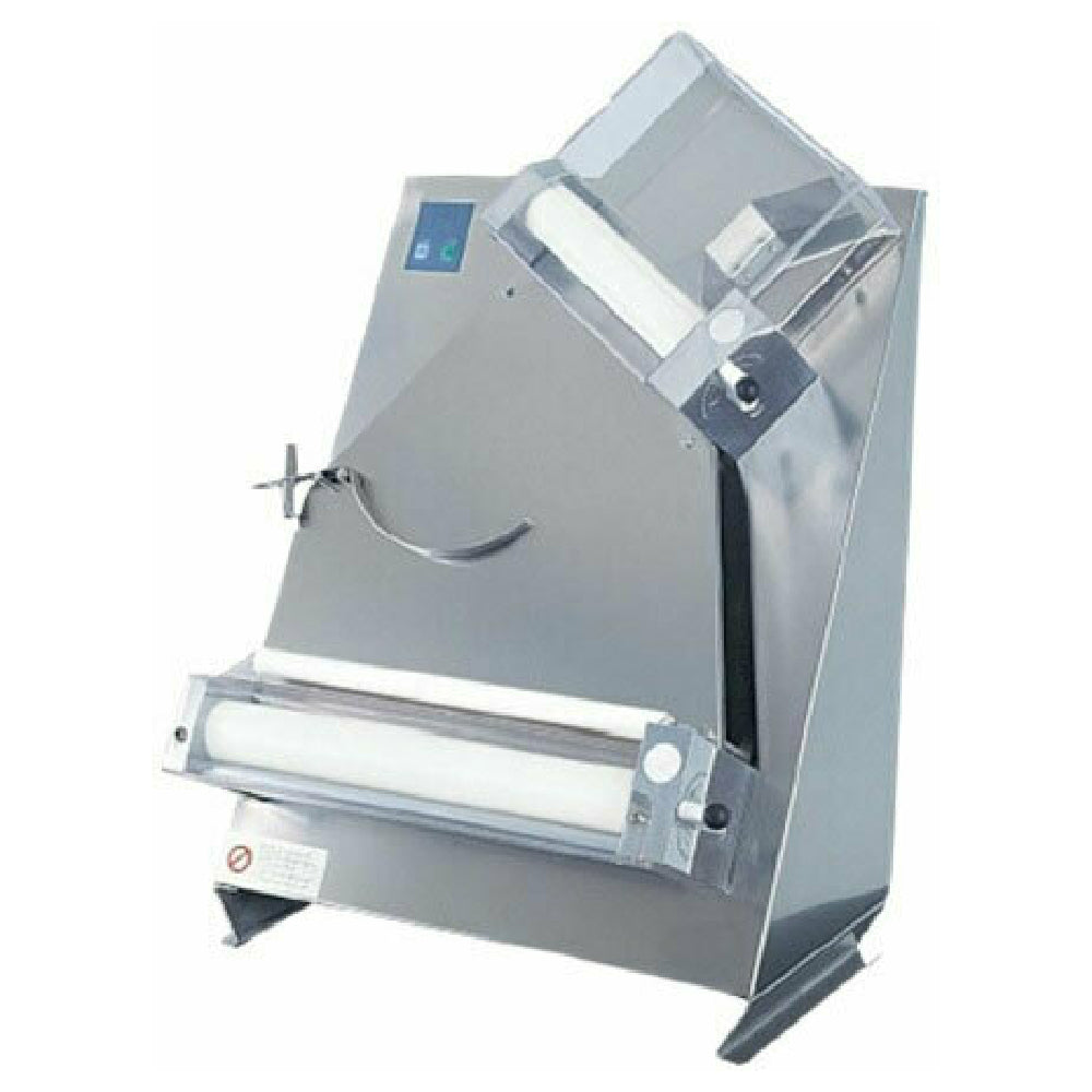 BakeMax BMTPS16 Two Pass Dough Sheeter Front Infeed And Discharge Up To 15-3/4" Diameter Dough