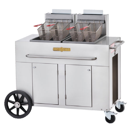 Crown Verity CV-PF-2NG Outdoor Fryer Portable Natural Gas