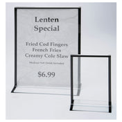 Hubert 75574 - Sign Holder, 8-1/2" X 11"H, Rectangular