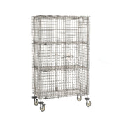 Metro SEC55S-SD-2SE - Super Erecta® Security Unit, Mobile, Stainless Steel Finish