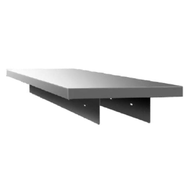 GSW USA WS-PT1848 Pass Through Shelf 48"W X 18"D X 5-1/2"H Turned Down Edges