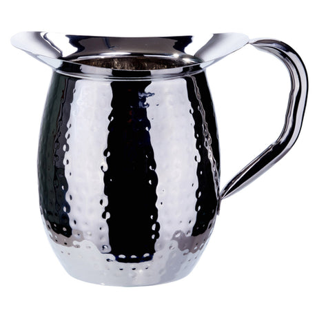 Winco WPB-3H Bell Pitcher 3 Qt. Hammered