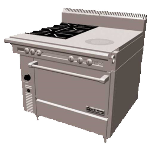 Garland C0836-17RM_LP Cuisine Series Heavy Duty Range Gas 36"