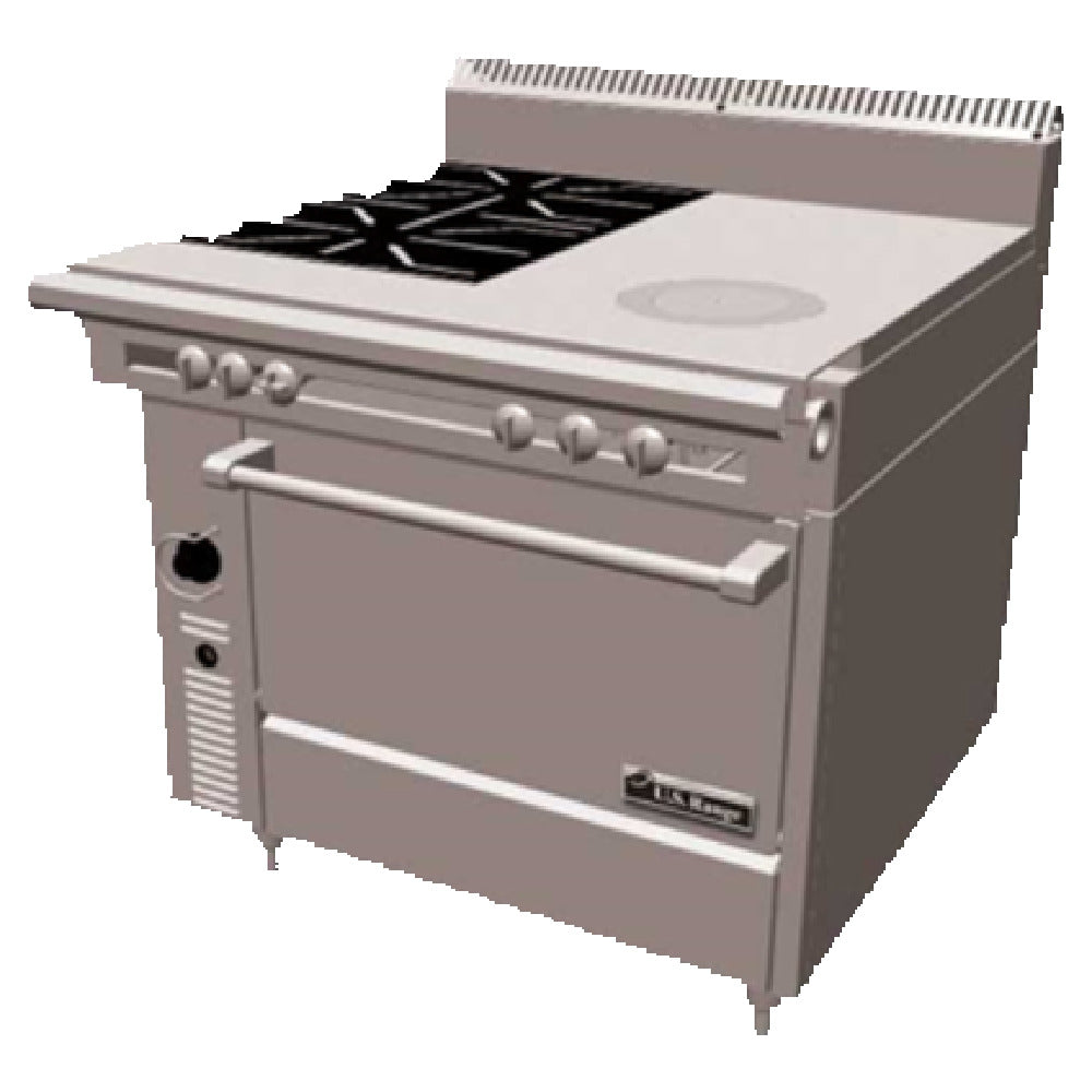 Garland C836-17_NAT Cuisine Series Heavy Duty Range Gas 36"