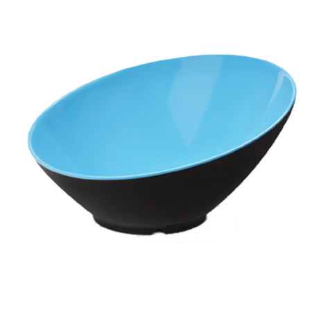 GET Enterprises B-788-BL/BK Brasilia­­™ Bowl 16 Oz. (28-1/2 Oz. Rim Full) 8" Dia. X 3-1/4"H