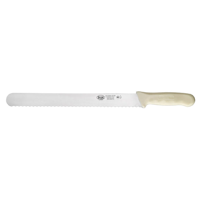 Winco KWP-121 Slicer Knife 12" Blade Wavy Edge