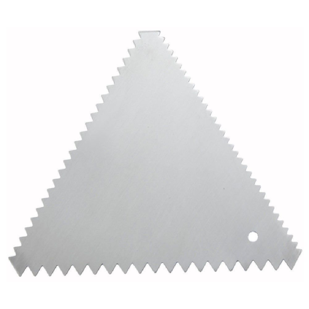 Winco SDC-6 Decorating Comb With (3) Decorating Edges (fine Medium & Coarse)