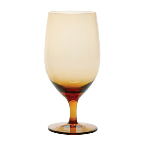 Fortessa 1303.1 Gala Amber Goblet 15 Oz. Dishwasher Safe