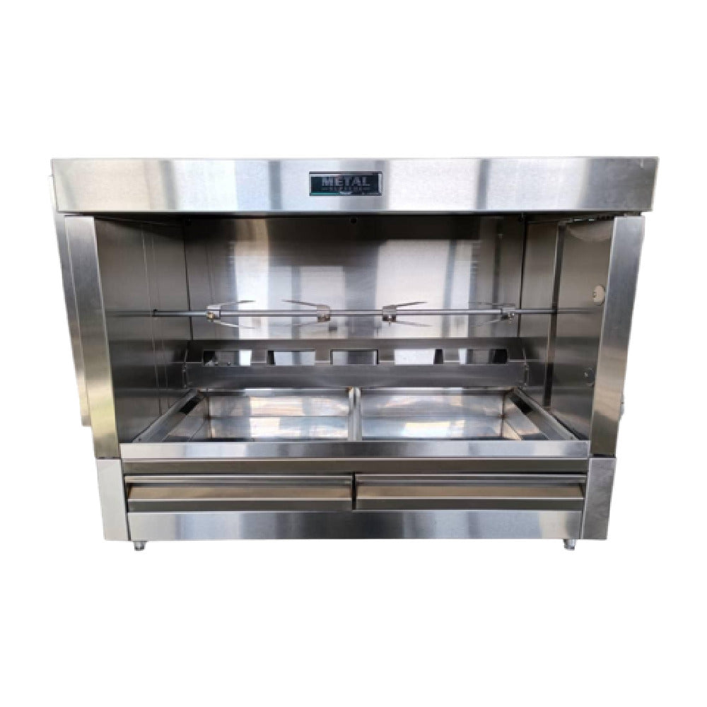 AMPTO FR1PGVE Metal Supreme Pork Leg Oven 47"W X 25"D X 32"H 100.9 Lbs