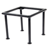 Steelite DW0731666BK Square Riser 6.0"W X 6.0"D X 6.0"H 18/10 Stainless