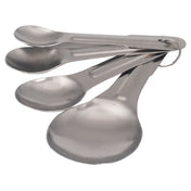 Stanton Trading 933 - Measuring Spoon Set, 4 Piece Set (1/4,1/2,1 Tsp & 1 Tbl), Stainless Steel