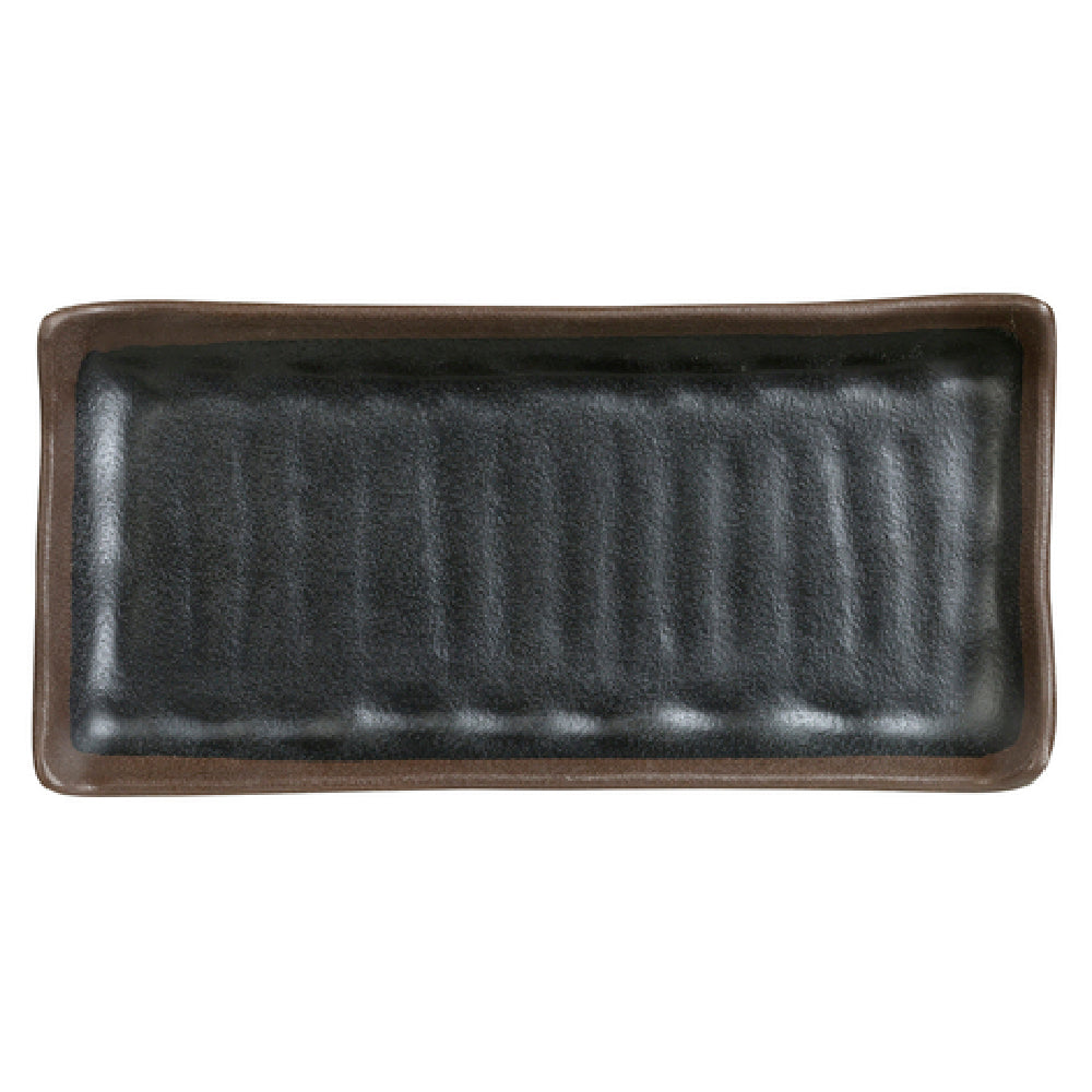 Steelite 7199TM010 Plate 10-1/4" X 4-7/8" X 3/4" Rectangular