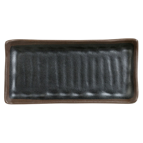 Steelite 7199TM010 Plate 10-1/4" X 4-7/8" X 3/4" Rectangular