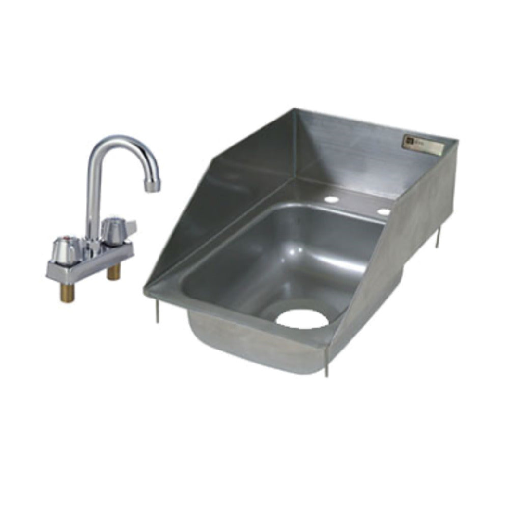 John Boos PB-DISINK101405-P-SSLR-X Pro-Bowl Drop-In Sink 1-compartment 12-5/8"W X 18-1/2"D X 11"H Overall Size