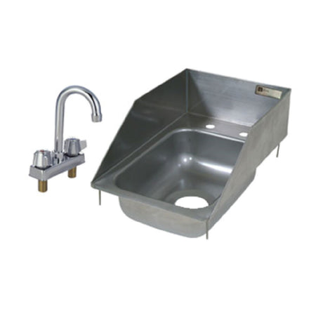 John Boos PB-DISINK101405-P-SSLR-X Pro-Bowl Drop-In Sink 1-compartment 12-5/8"W X 18-1/2"D X 11"H Overall Size