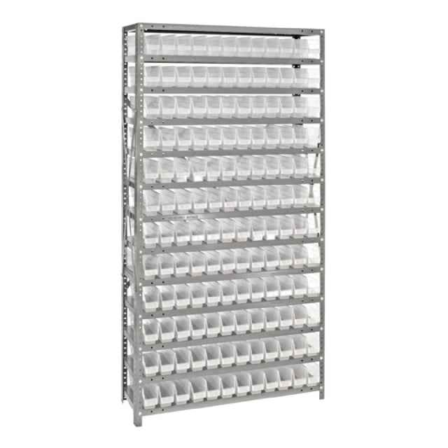 Quantum 1275-100CL Shelving Unit 12"D X 36"L X 75"H Heavy Duty