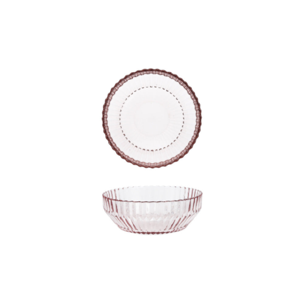 Fortessa ARCHIE.PK.07 Archie Pink Cereal Bowl Glass 22.8 Oz. Dishwasher Safe (4 Each Per Case)