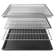 UNOX USA XUC408 - Cooking Essentials Start-Up Kit For ChefTop MIND.Maps™ Plus, Includes: (3) 18" X 26" CHROMO.GRIDS (GRP560)