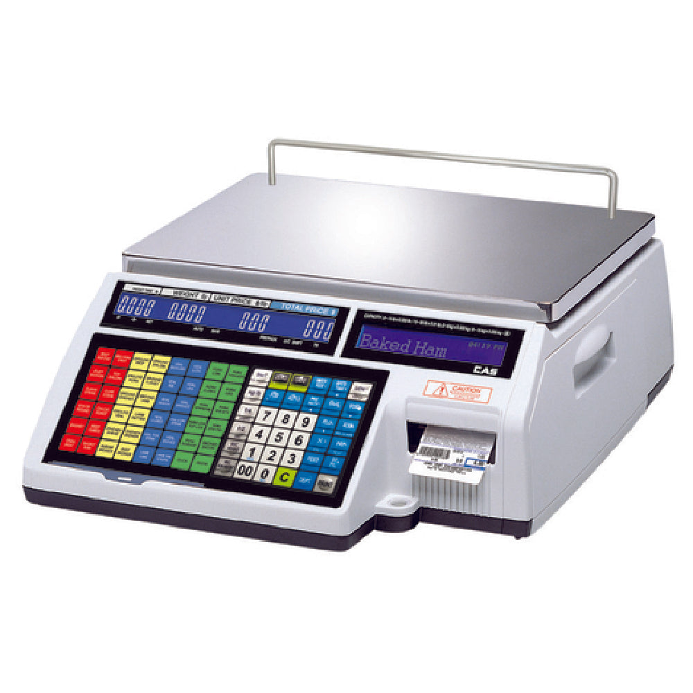 Penn Scale CL5500B-30 W Label Printing Scale Bench Style 30 Lb. Capacity Dual Range: 0-15 Lb. X 0.005 Lbs./15-30 Lb. X 0.01 Lb.