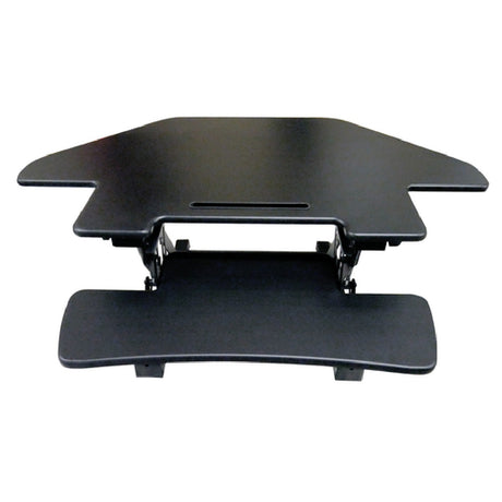 Omcan 44561 Ergonomic Corner Desk Platform Sit & Stand Adjustable Height